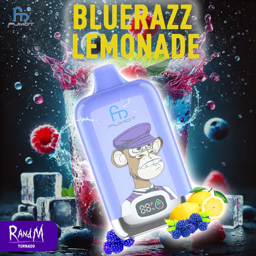Blue Razz Lemonade Gout de Puff 12000 Taff Vape Jetable