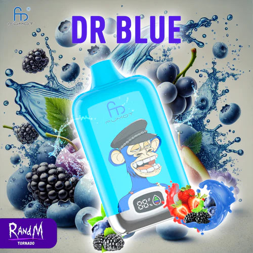 Puff 12000 Taff Cigarette électronique Jetable with 2% Nicotine - Dr Blue Saveur