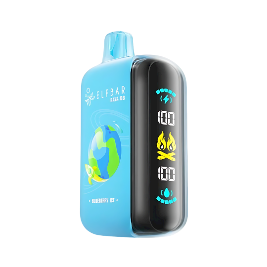 Elf Bar 25000 Puff 25K Bouffees Liquide Cigarette électronique Jetable - Blueberry Ice Gout
