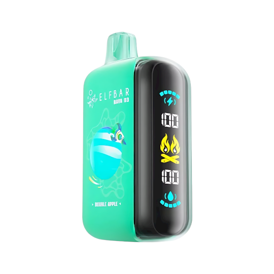Double Apple Gout de Puff 25000 Taff Vape Jetable Rechargeable Elf Bar