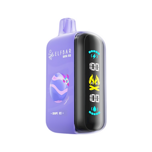 Bar Elf Rechargeable Prix Puff Cigarette électronique Jetable 25000 Taff Grape Ice Gout