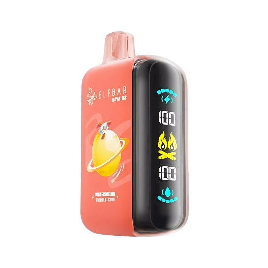 Puff Elf Bar 25000 Puffs 25K Bouffees Watermelon Bubblegum Gout Vape Jetable
