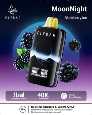 Elf Bar Moon Night 40K Taff Blackberry Ice