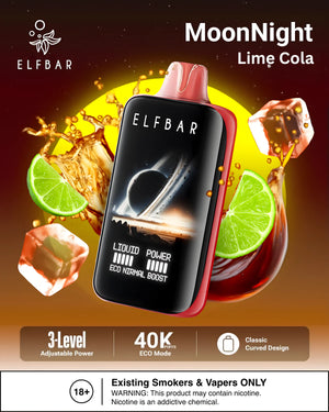 Elf Bar Moon Night 40K Taff Lime Cola