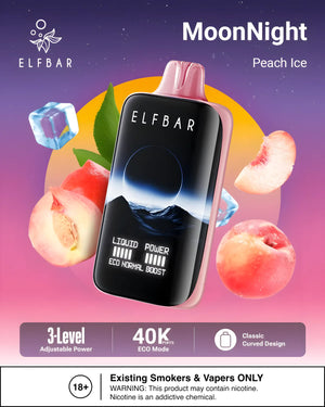 Elf Bar Vape 40K Bouffées Peach Ice
