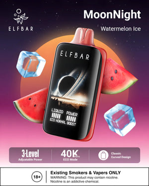 Saveur Watermelon Ice Elf Bar Moon Night 40K Vape
