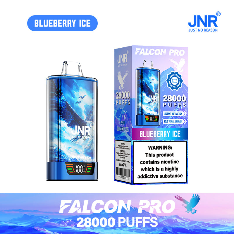 JNR Falcon Pro 28000 bouffées Blueberry Ice