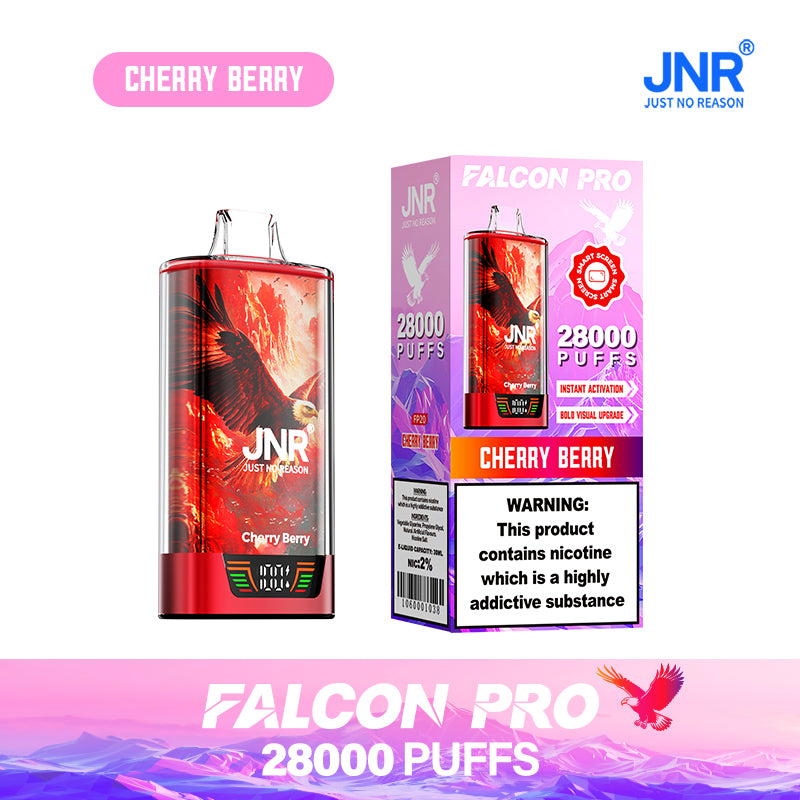 JNR Falcon Pro 28000 Bouffées Cherry Berry