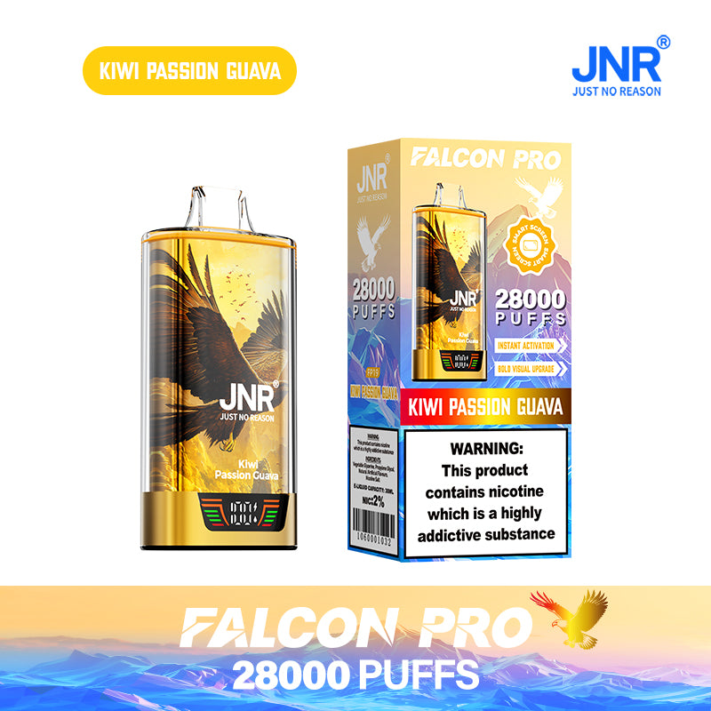 Saveur Kiwi Passion Guava JNR Falcon Pro 28000 Vape