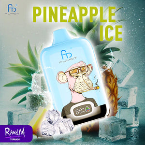 Puff 12000 Taff Pineapple Ice Geschmack Elektronische Zigarette Jetale mit 2% Nikotin