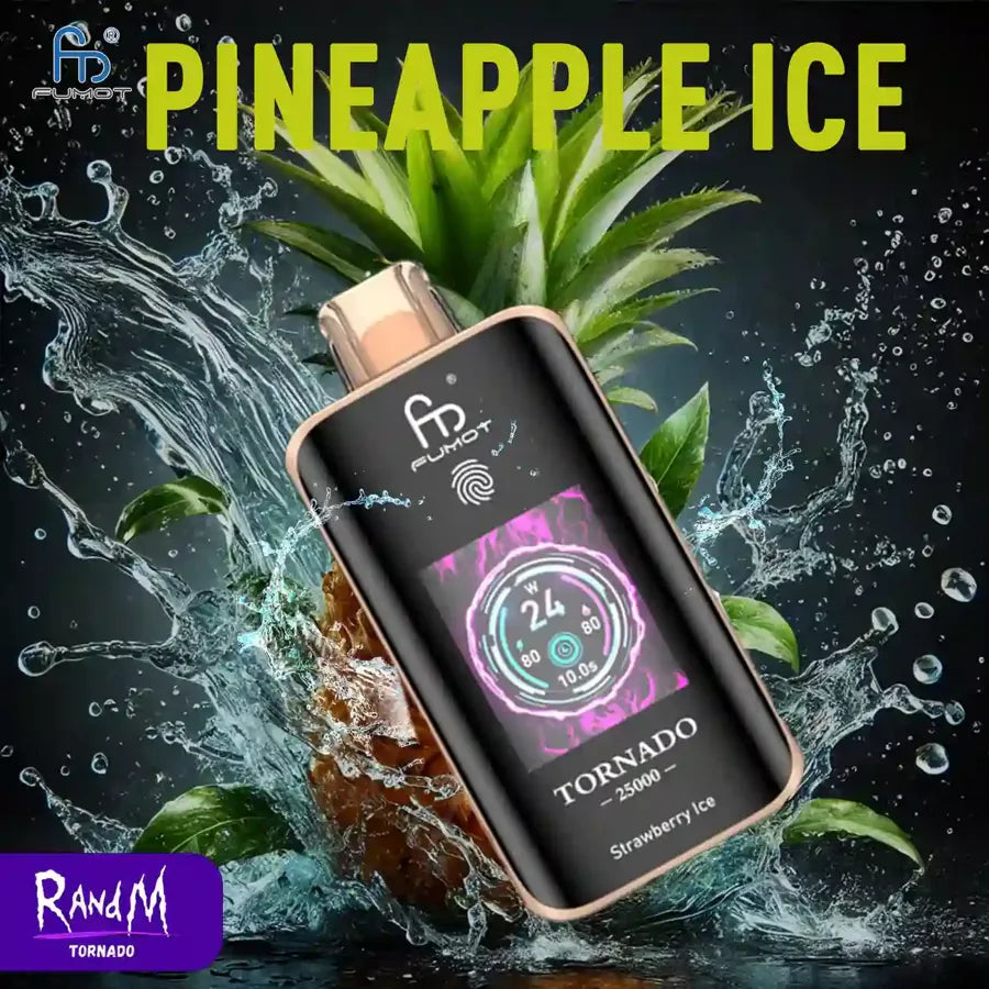 Puff RandM Tornado 25000 Taff Pineapple Ice
