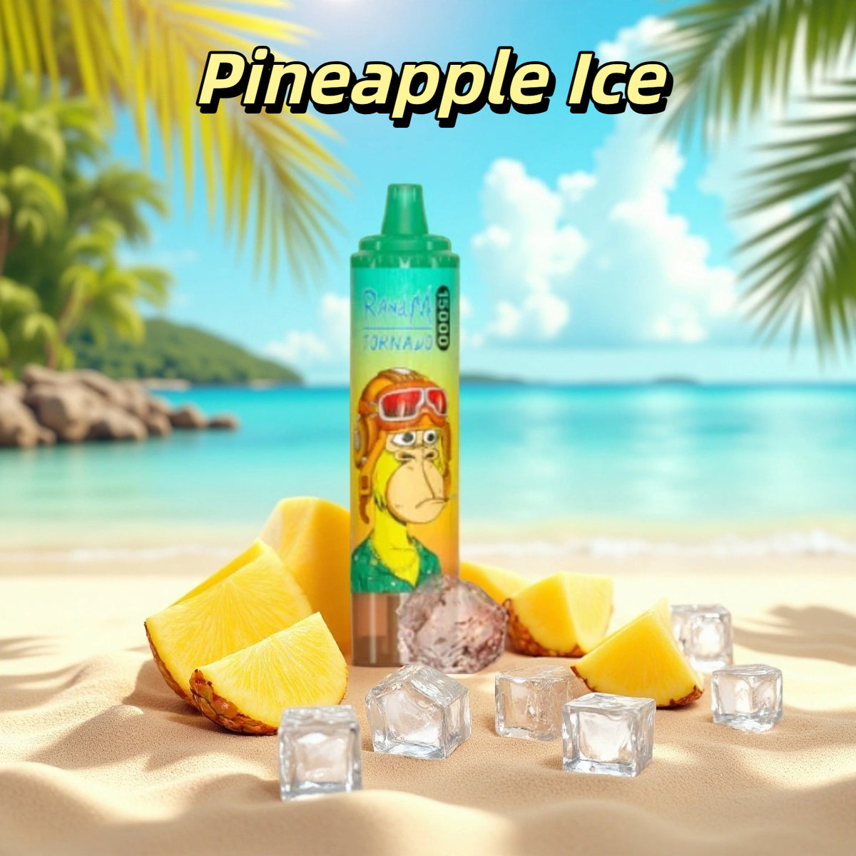 Puff 15000 Taff Cigarette électronique Jetable - Pineapple Ice Gout