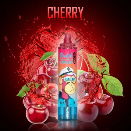 Puff Randm Tornado 15000 Bouffees Vape Jetable - Cherry Gout