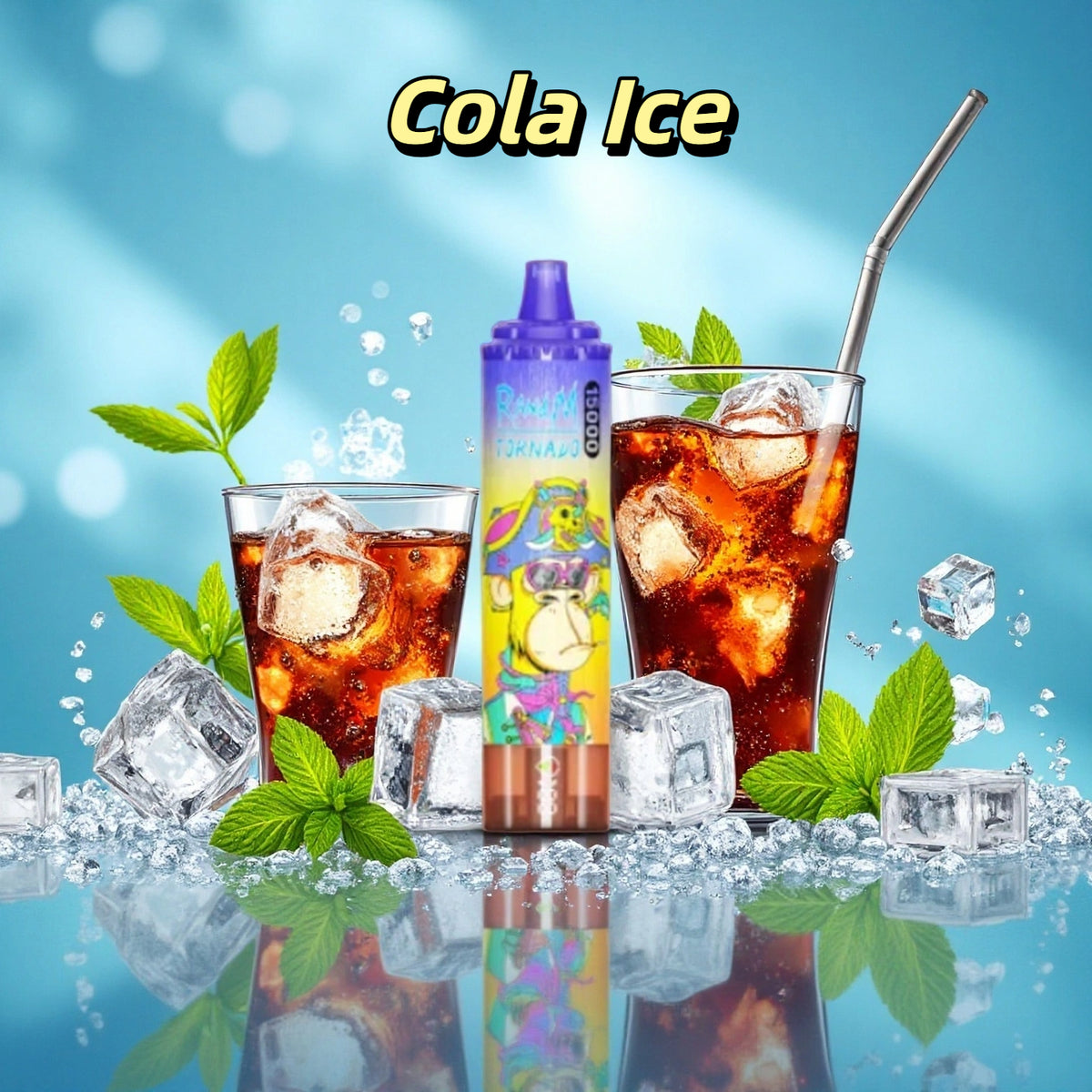 Cola Ice Saveur - Prix Puff 15K Puffs Nicotine Cigarette électronique Jetable