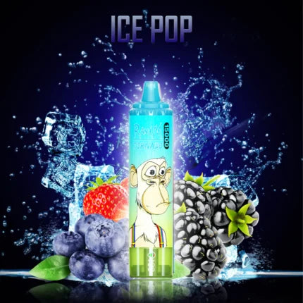 Fumot Vape Randm Tornado 15000 Puffs Ice PoP Gout Cigarette électronique Jetable