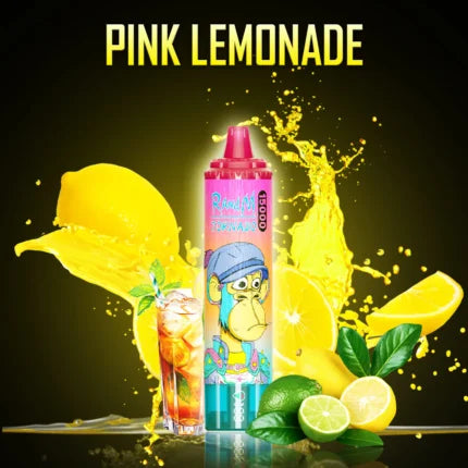 Pink Lemonade - Prix Puff 15K Bouffees Rechargeable Cigarette électronique Jetable