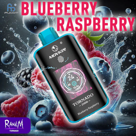 RandM Tornado 25000 Taff Blueberry Raspberry