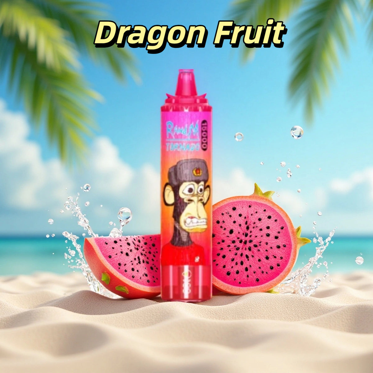 Dragon Fruit - Puff 15000 Taff Rechargeable Liquide Cigarette électronique Jetable