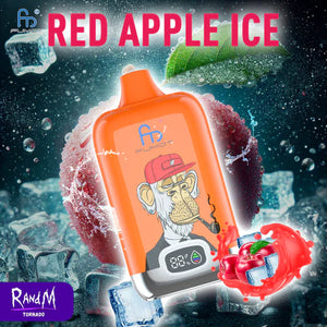 Puff Price 12000 Taff Einweg-E-Zigaretten Red Apple Ice Big Puffs Day Geschmack