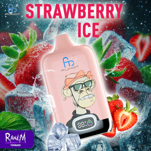 Puff 12000 Taff Randm Cigarette électronique Jetable - Strawberry Ice