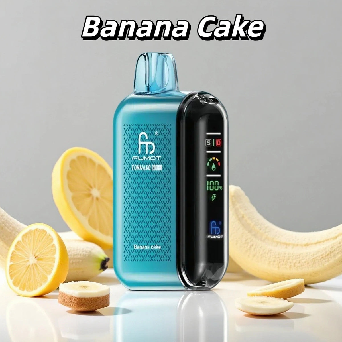 Randm Tornado Puff 20K Taff Banana Cake Gout Cigarettes électroniques Jetables