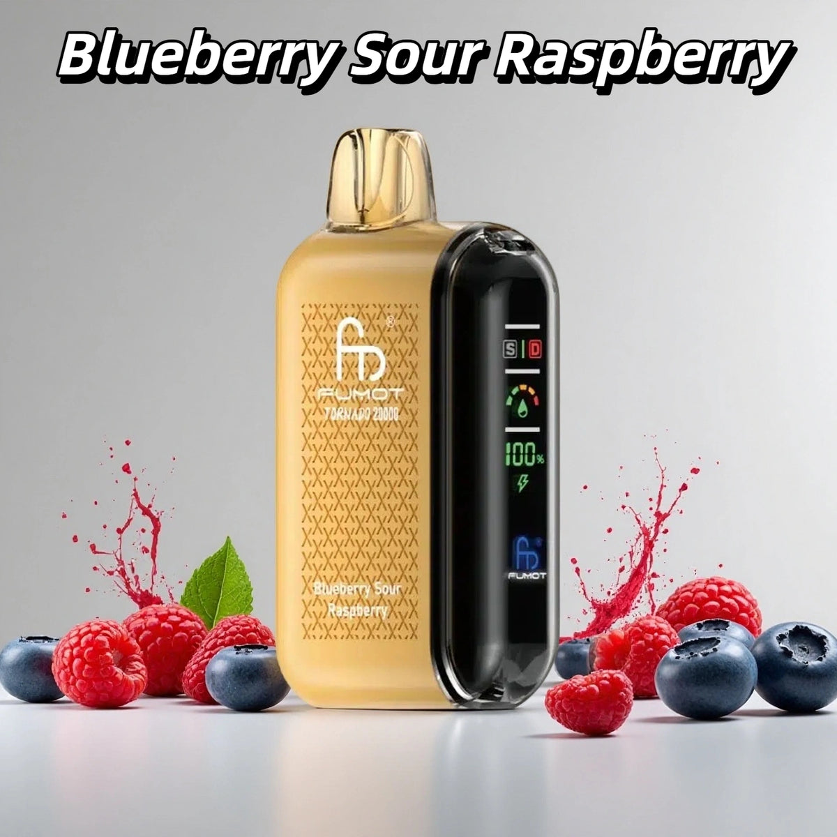 Blueberry Sour Raspberry - Randm Tornado 20000 Puff Cigarette électronique Jetable
