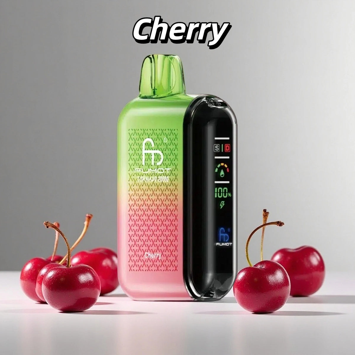 RandM Tornado Puff 20K Bouffées Cherry Saveur Cigarettes électroniques Jetables