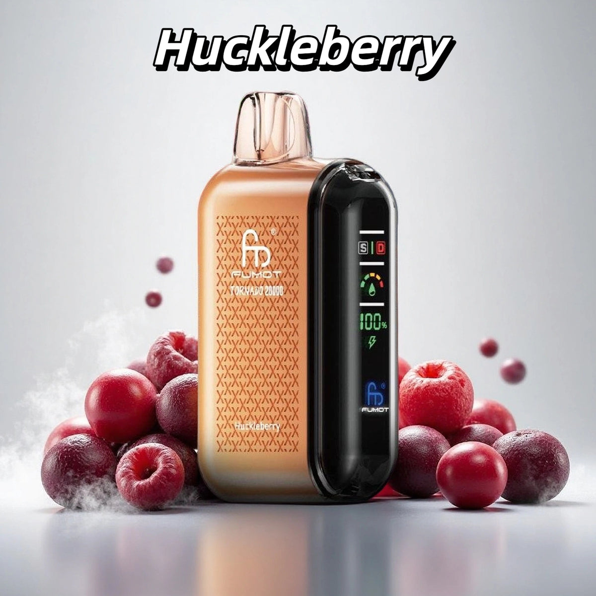 Randm Tornado 20000 Puffs Huckle Berry Saveur Cigarettes électroniques Jetables