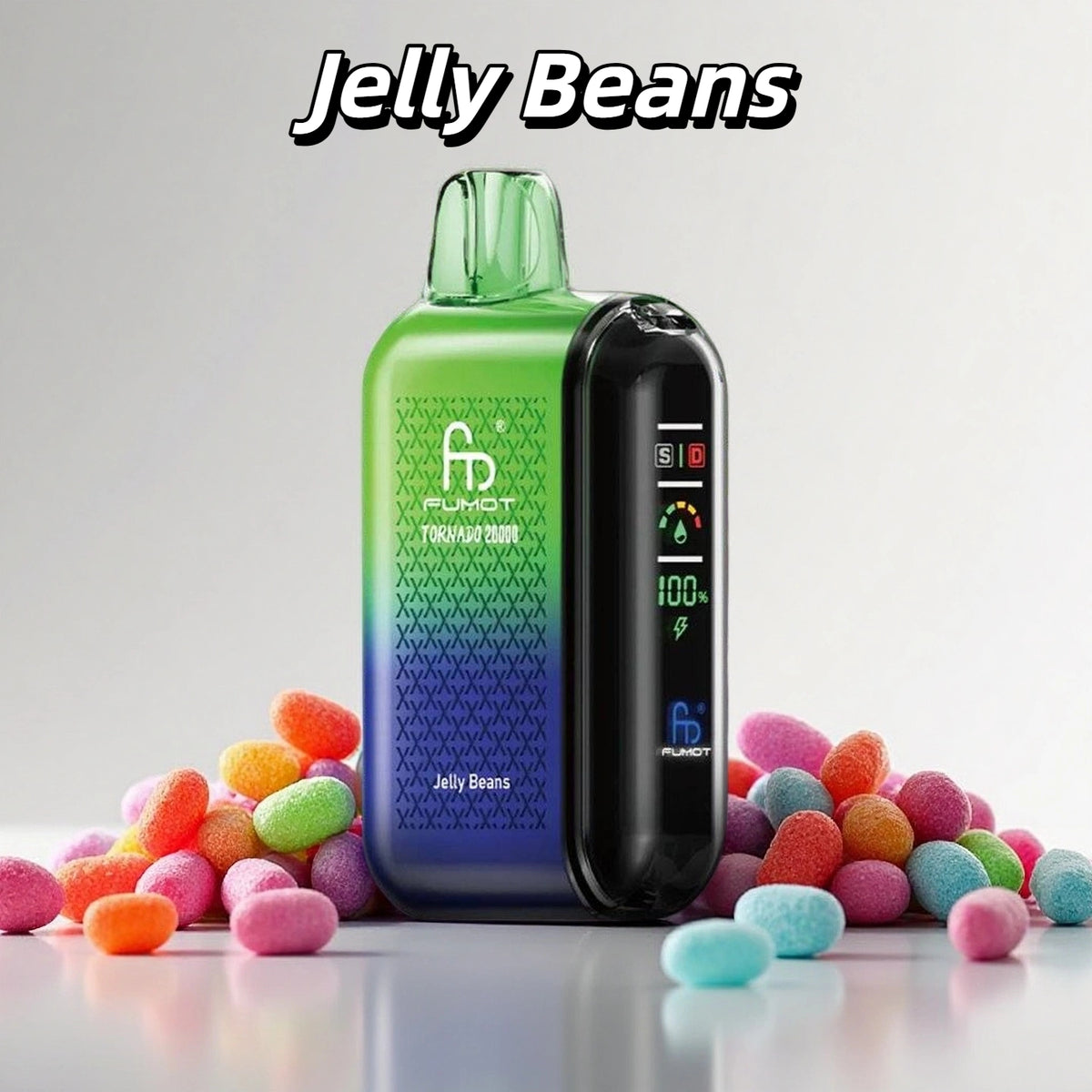 Prix Puff Tornado 20000 Bouffees Jelly Beans Gout Cigarette électronique Jetable
