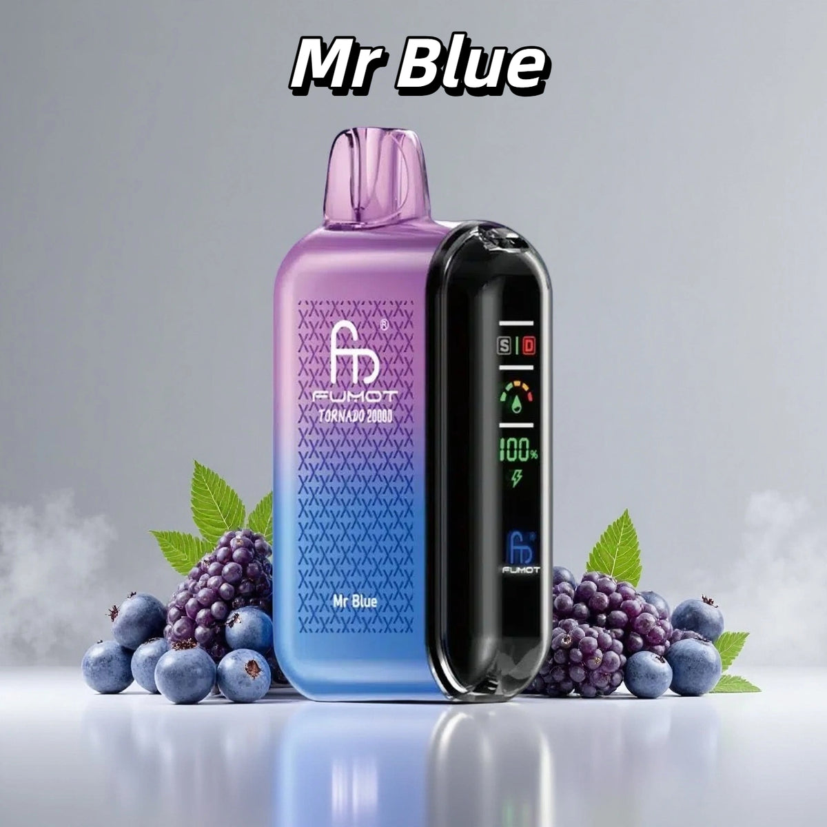 Big Puff Tornado 20000 Puffs de Gout Cigarettes électroniques Jetables - Mr Blue Saveur