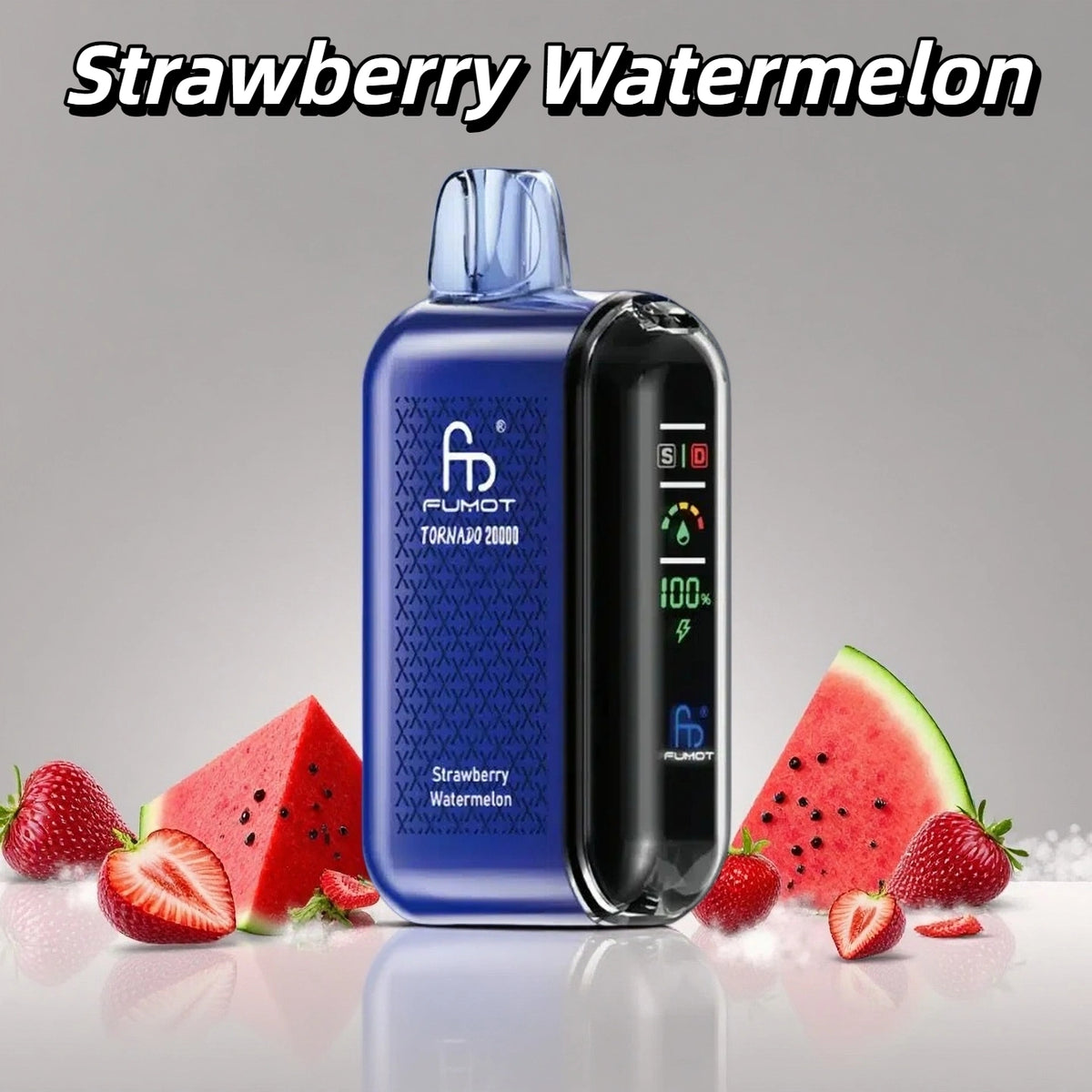 Prix Puff Rechargable 20K Bouffees Cigarette électronique Jetable - Strawberry Watermelon