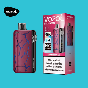 Vozol Vape Neon 45000 Züge Cranberry Ice