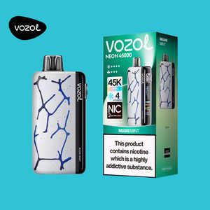 3 Luftstromstufen Vozol Neon 45000 Miami Mint