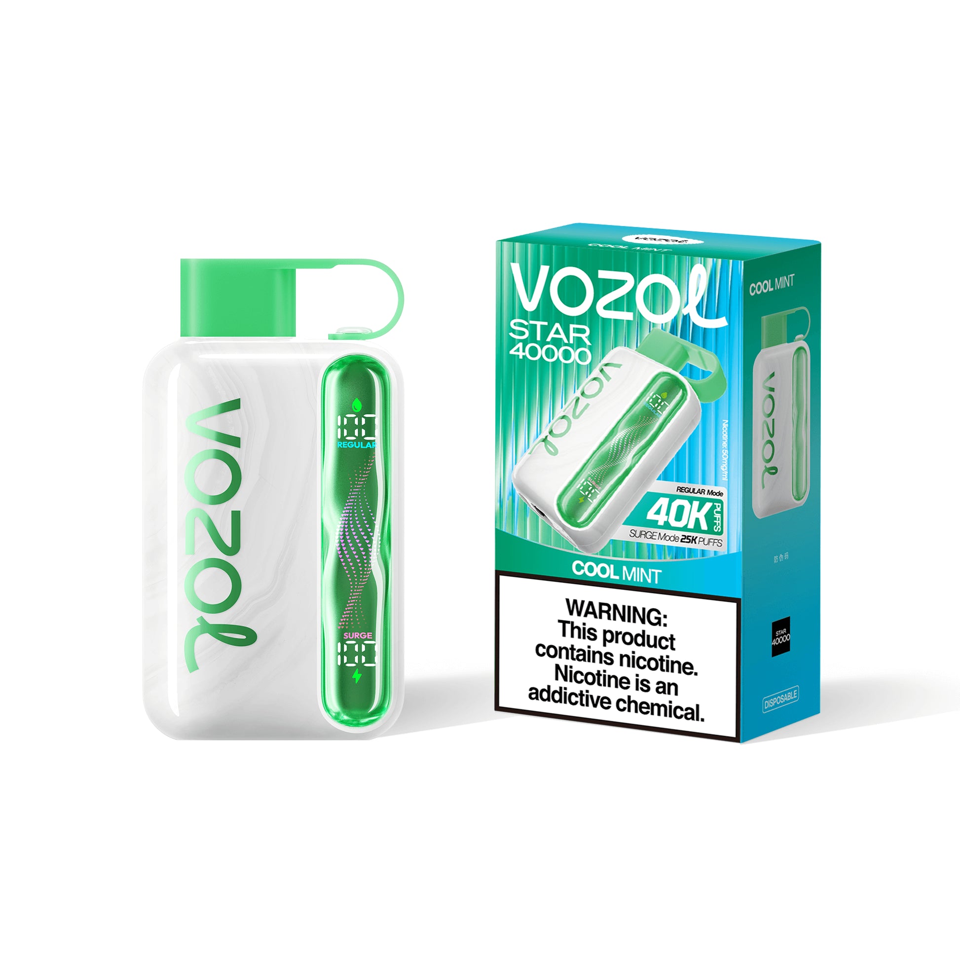 Puff Vozol Star 40000 Taff Cool Mint