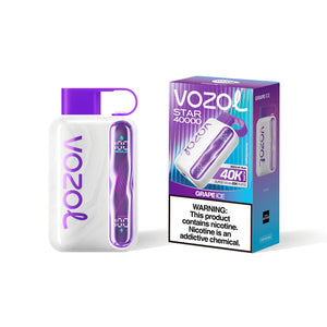Vozol Star 40000 5% Grape Ice