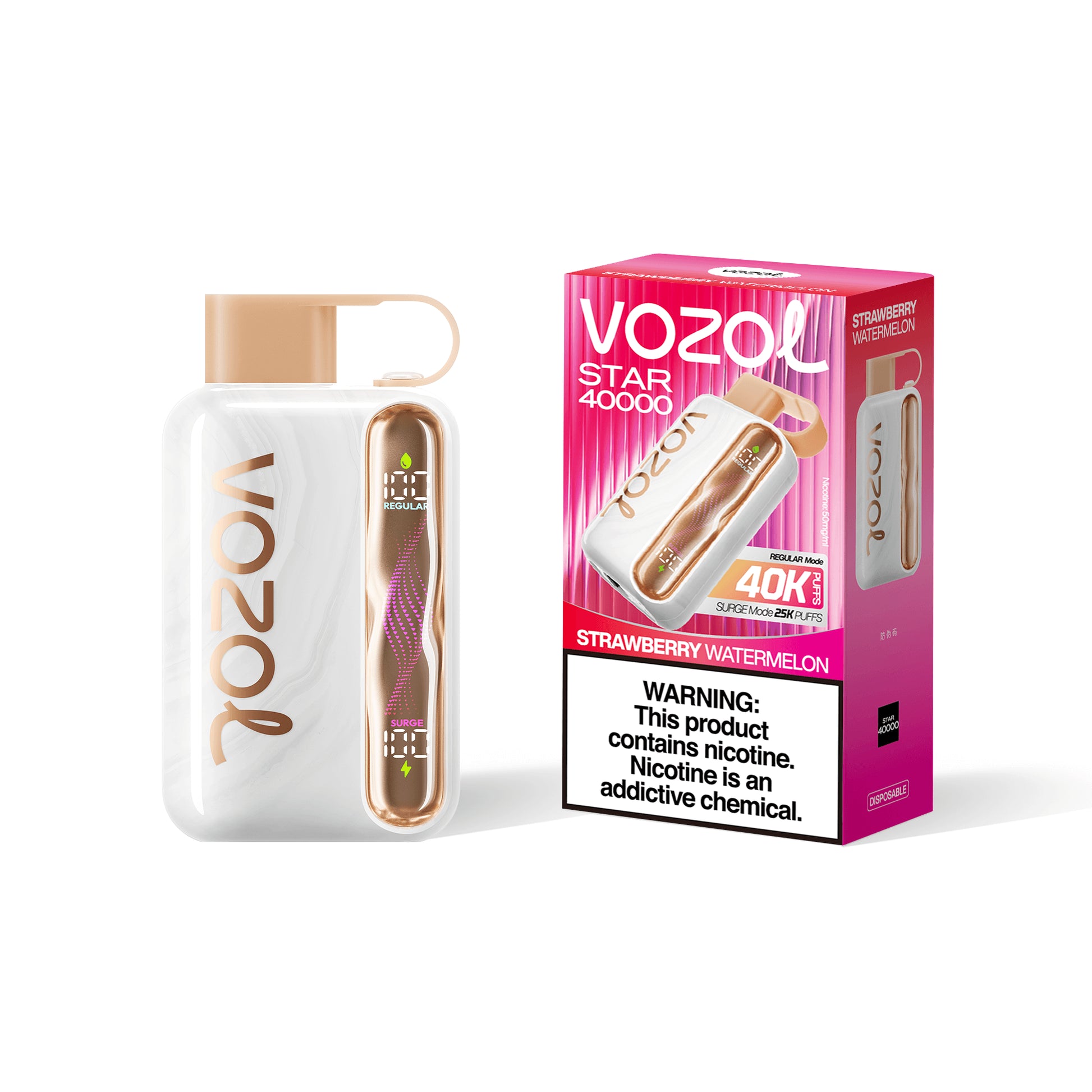 Vozol Vape Star 40000 Strawberry Watermelon